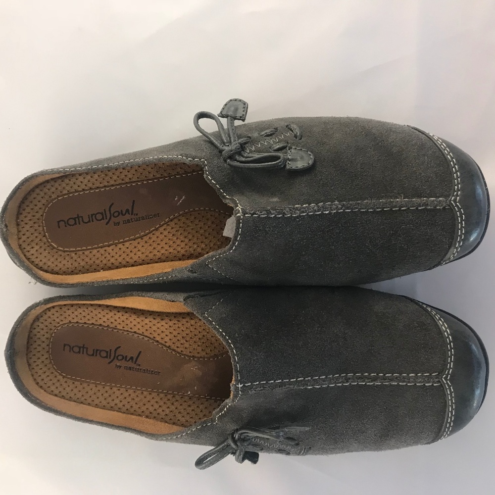 Natural Soul Women's Clog Style Shoes Sz 7 1/2